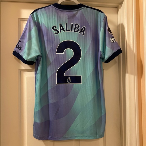 adidas Other - Adidas Arsenal FC William Saliba Player Issue EPL Jersey